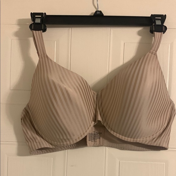 Striped Beige Bra - Picture 1 of 1